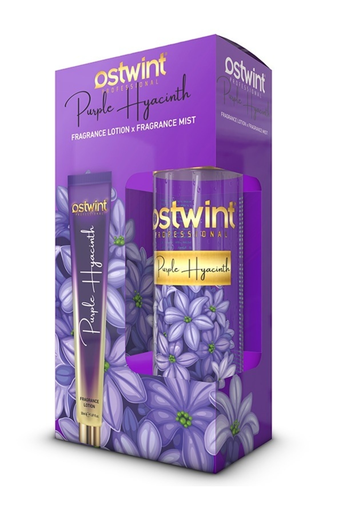 OSTWİNT 1+1 PURPLE HYACİNTH BODY MİST - VÜCUT LOSYONU 200ML-