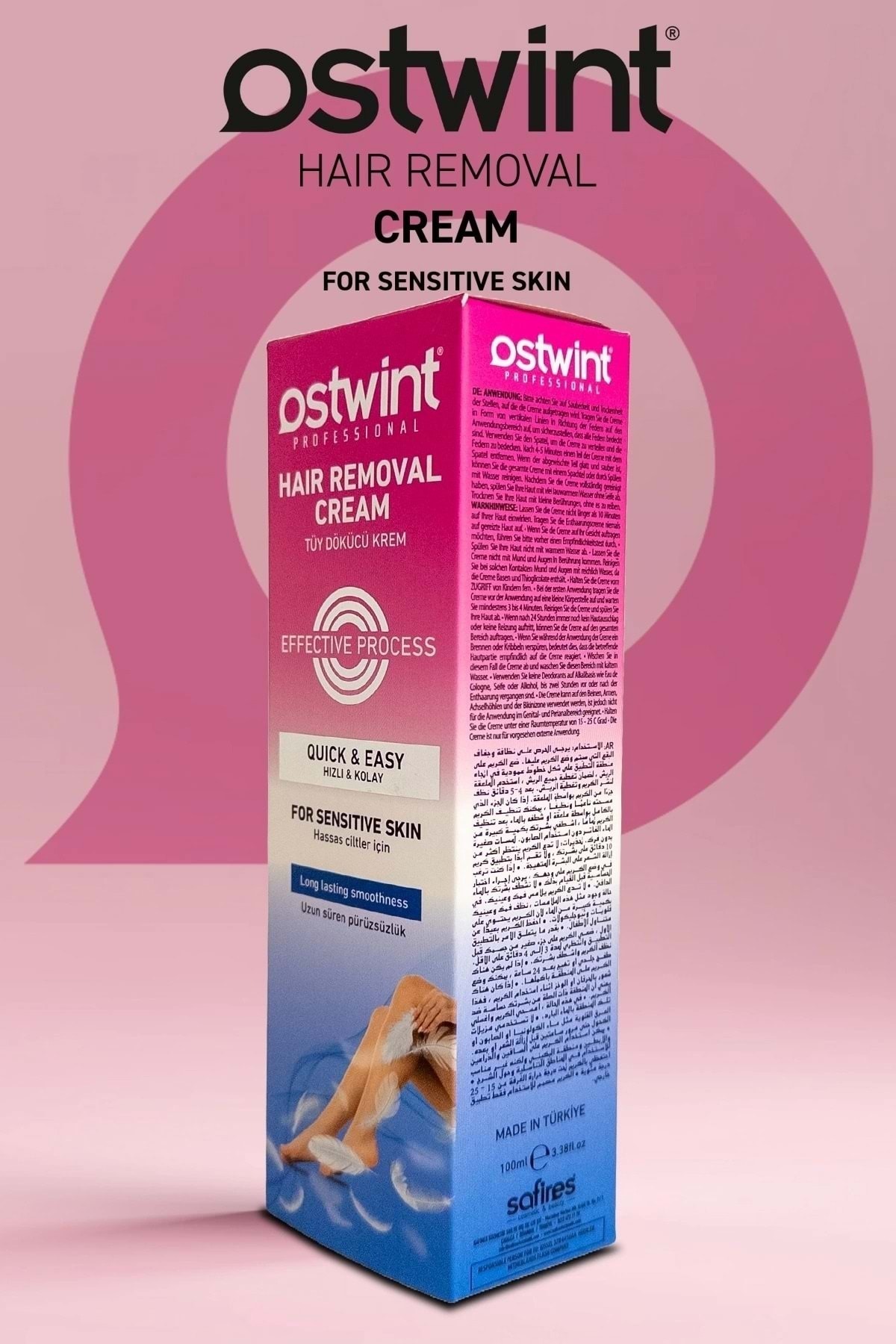 OSTWİNT TÜY DÖKÜCÜ KREM KADIN HASSAS CİLTLER 100ML-