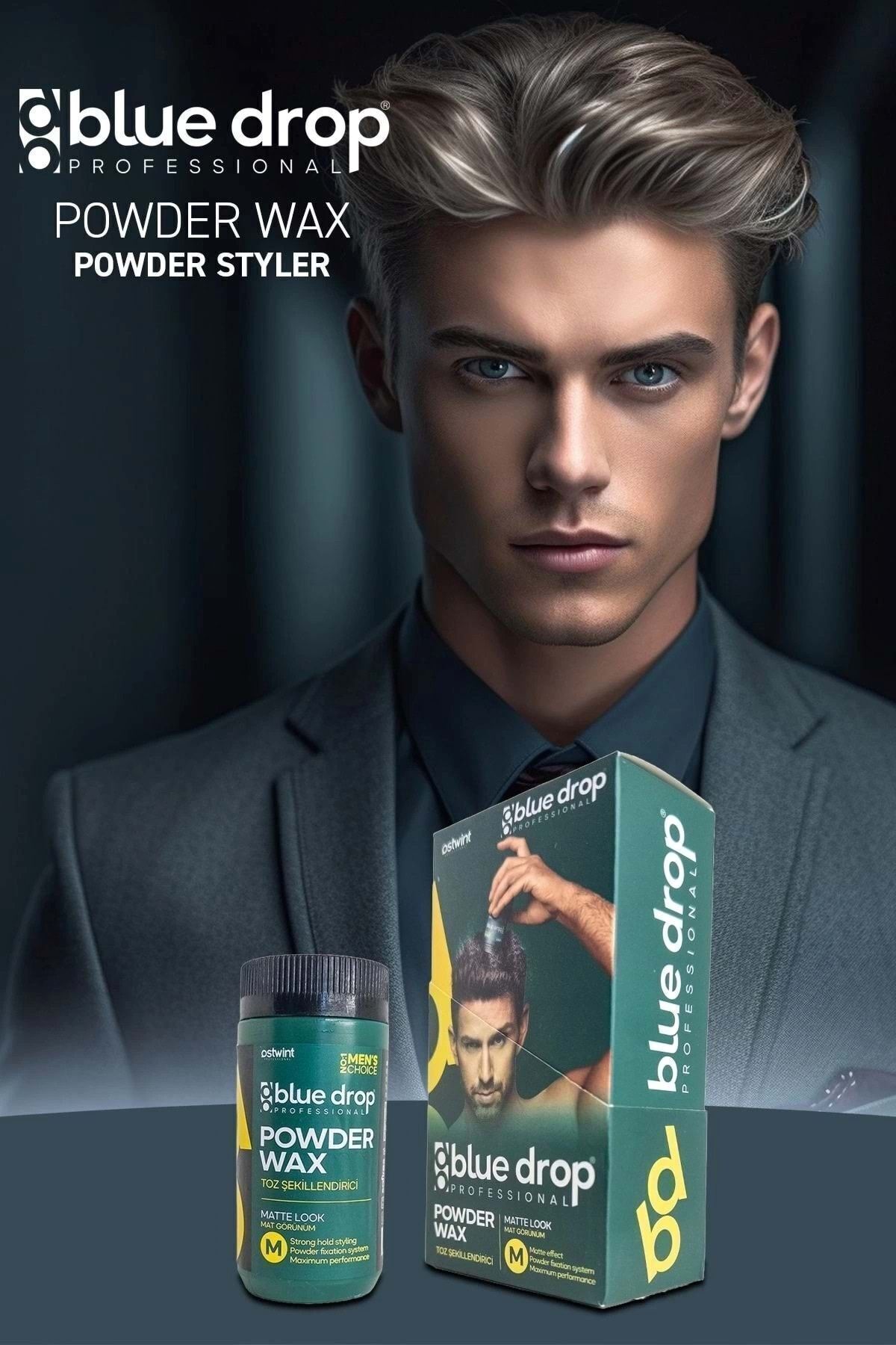 OSTWİNT BLUE DROP WAX MAN MATTE EFFECT YEŞİL 15ML-