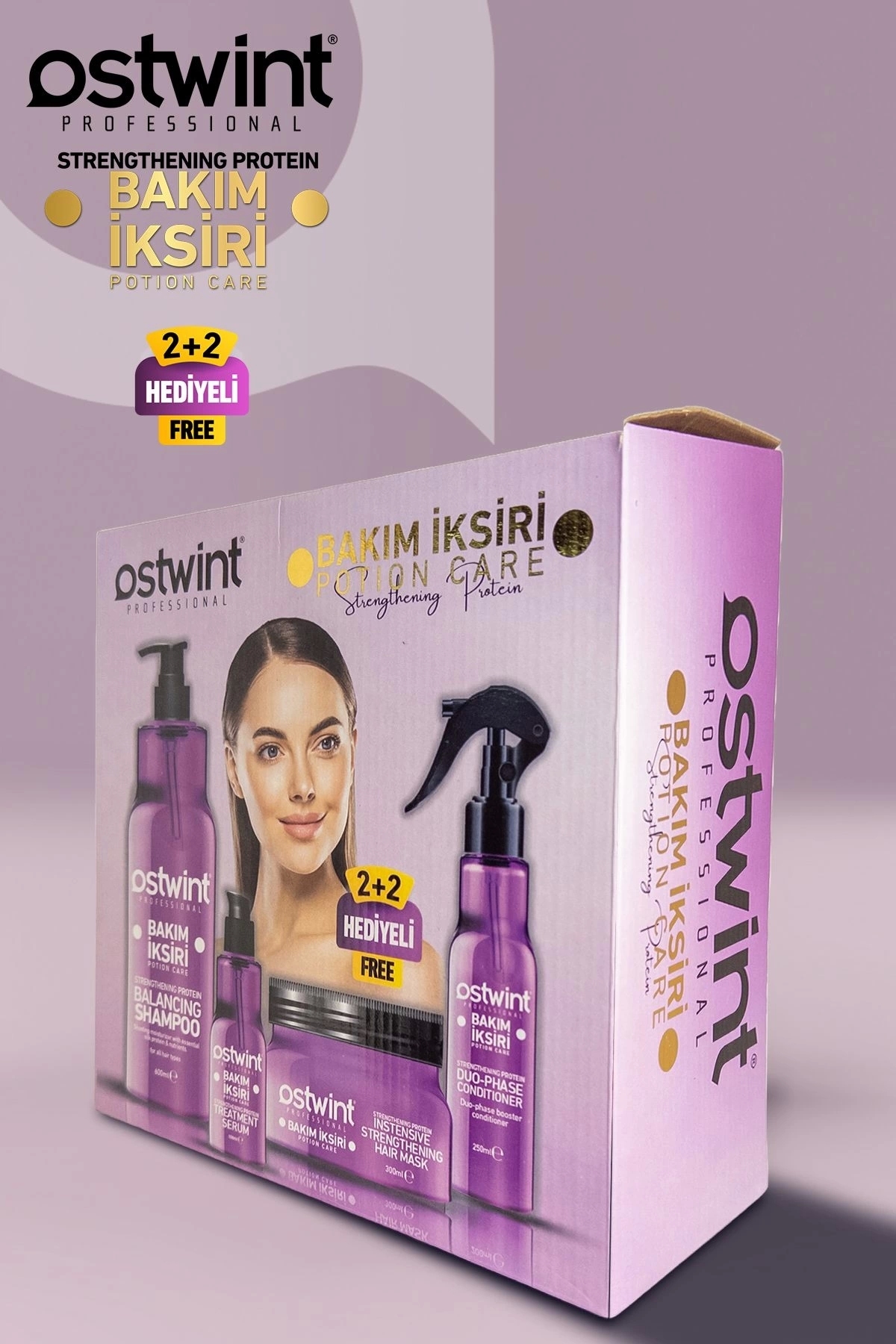 OSTWİNT SAÇ BAKIM IKSİRİ STRENGTHENİNG PROTEİN SETİ-