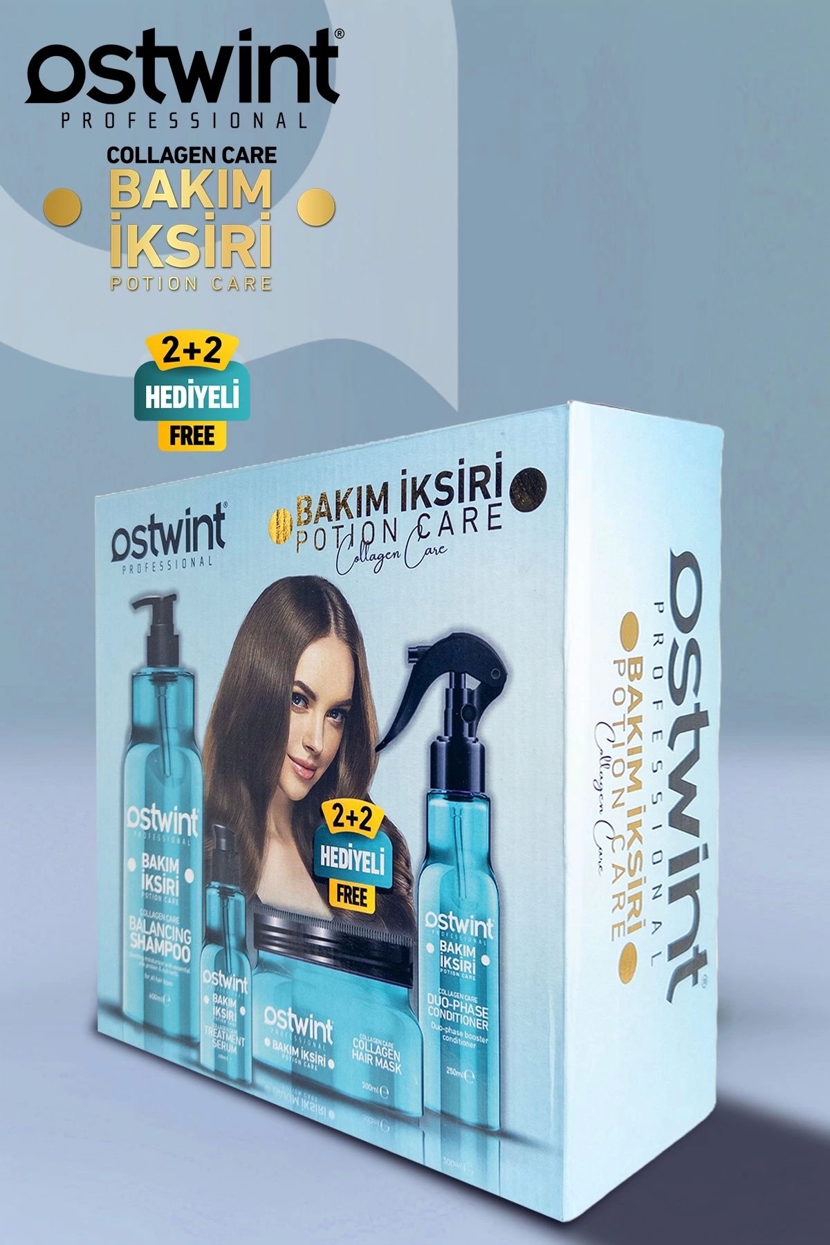 OSTWİNT SAÇ BAKIM IKSİRİ COLLAGEN CARE SETİ-