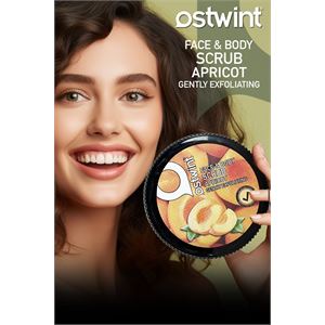 OSTWİNT KAYISILI  YÜZ VE VÜCUT PEELİNG 300 ML-