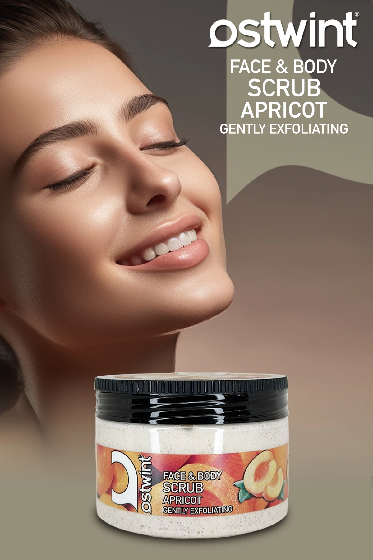 OSTWİNT KAYISILI  YÜZ VE VÜCUT PEELİNG 300 ML-