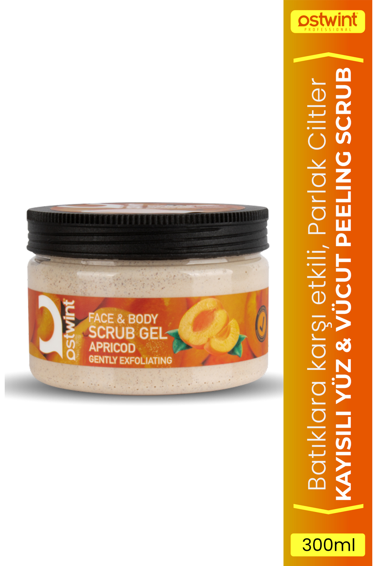 OSTWİNT KAYISILI  YÜZ VE VÜCUT PEELİNG 300 ML-