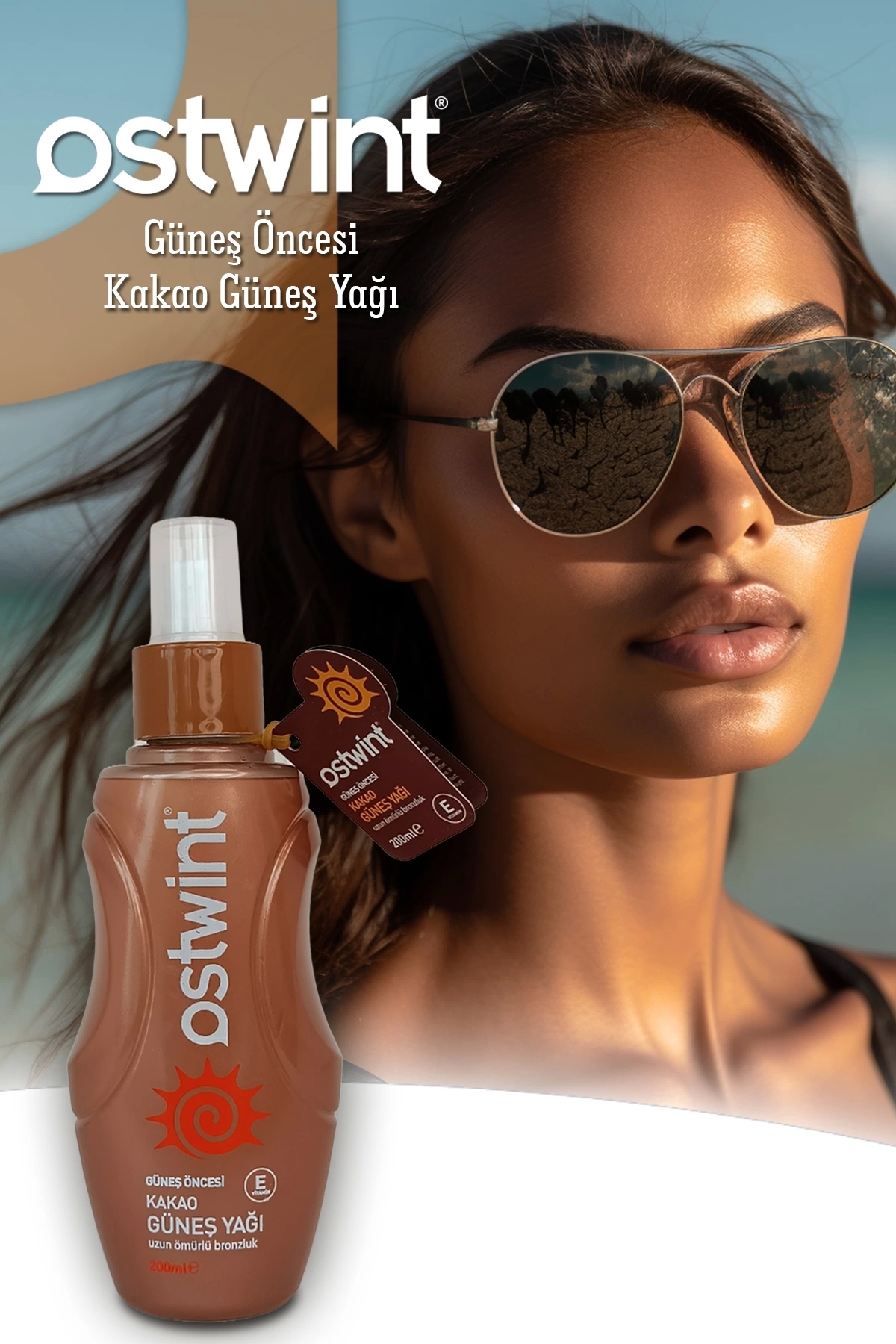 OSTWİNT GÜNEŞ ÖNCESİ KAKAO GÜNEŞ YAĞI 250ML-