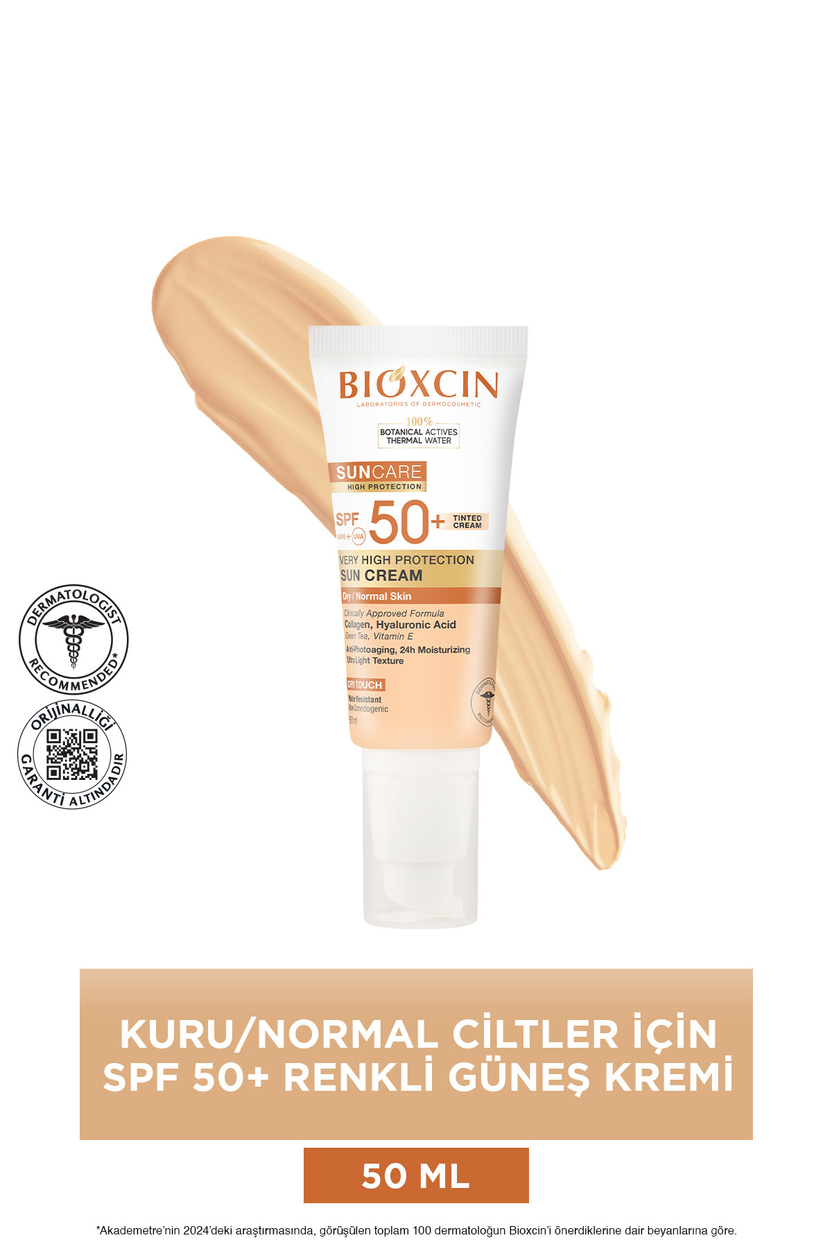 BİOXCİN SUN CARE ÇOK YÜKSEK KORUMALI KURU CİLTLER-
