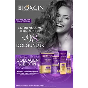 BİOXCİN COLLAGEN & BİOTİN EKSTRA HACİM & DOLGUNLAŞ ŞAMPUAN 300 ML-