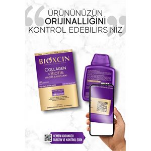 BİOXCİN COLLAGEN & BİOTİN EKSTRA HACİM & DOLGUNLAŞ ŞAMPUAN 300 ML-