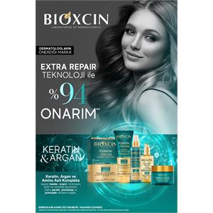 Bioxcin Keratin & Argan Onarıcı Şampuan 300 Ml-