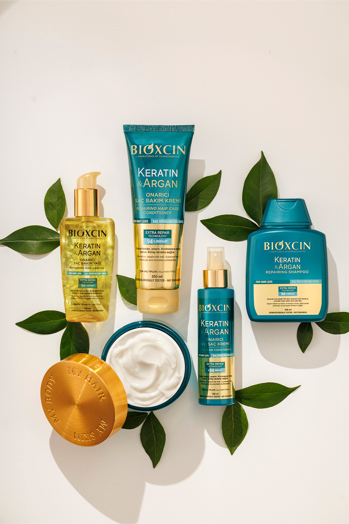 Bioxcin Keratin & Argan Onarıcı Şampuan 300 Ml-
