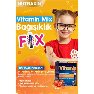 NUTRAXİN VİTAMİN MİX FOR KİDS 7X25 ML-