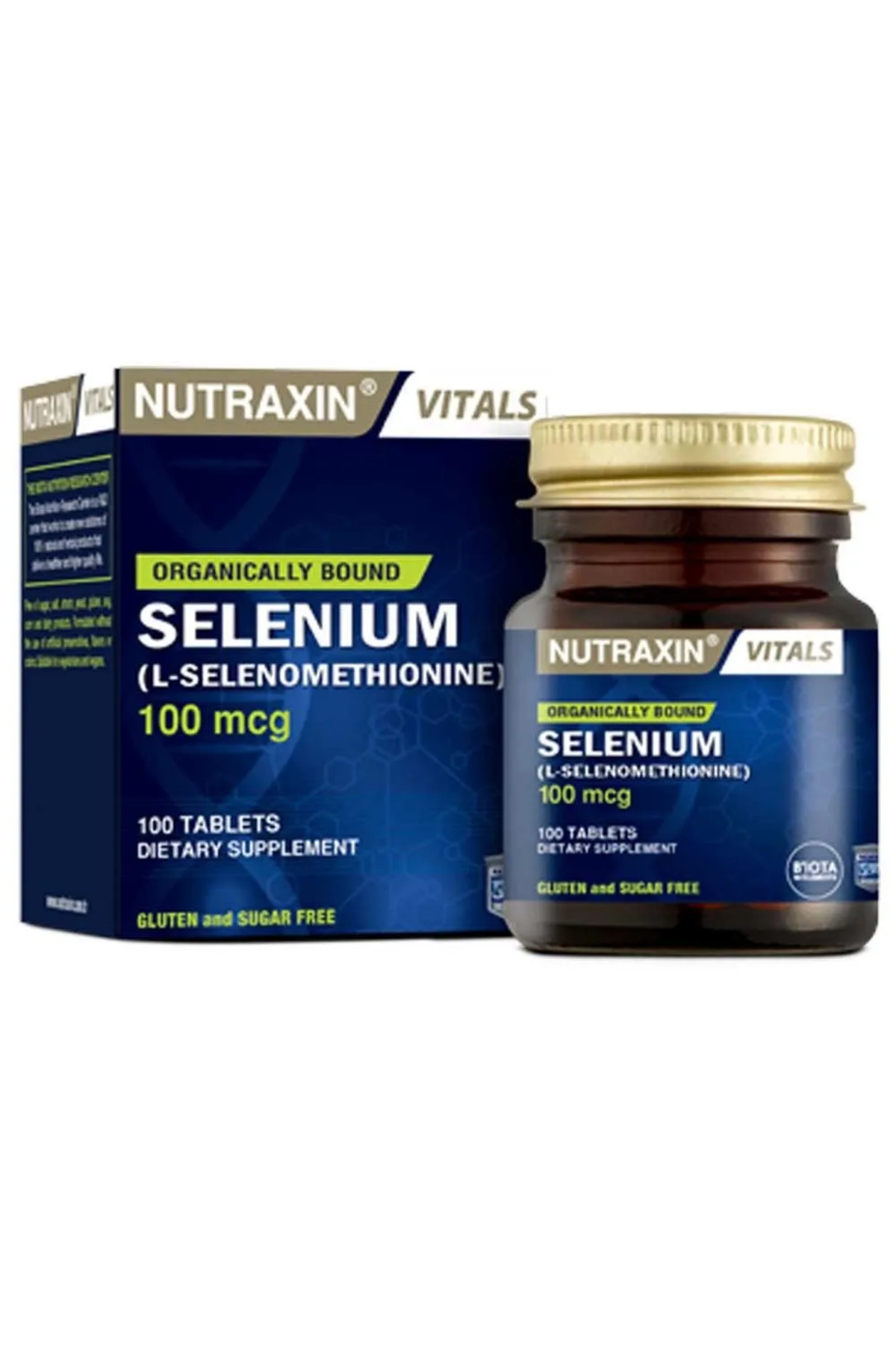 NUTRAXİN SELENİUM 100 MCG 100 TABLET-