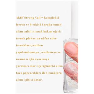 Eveline 8i 1 Arada Total Bakım Altın Işıltısı Tırnak-