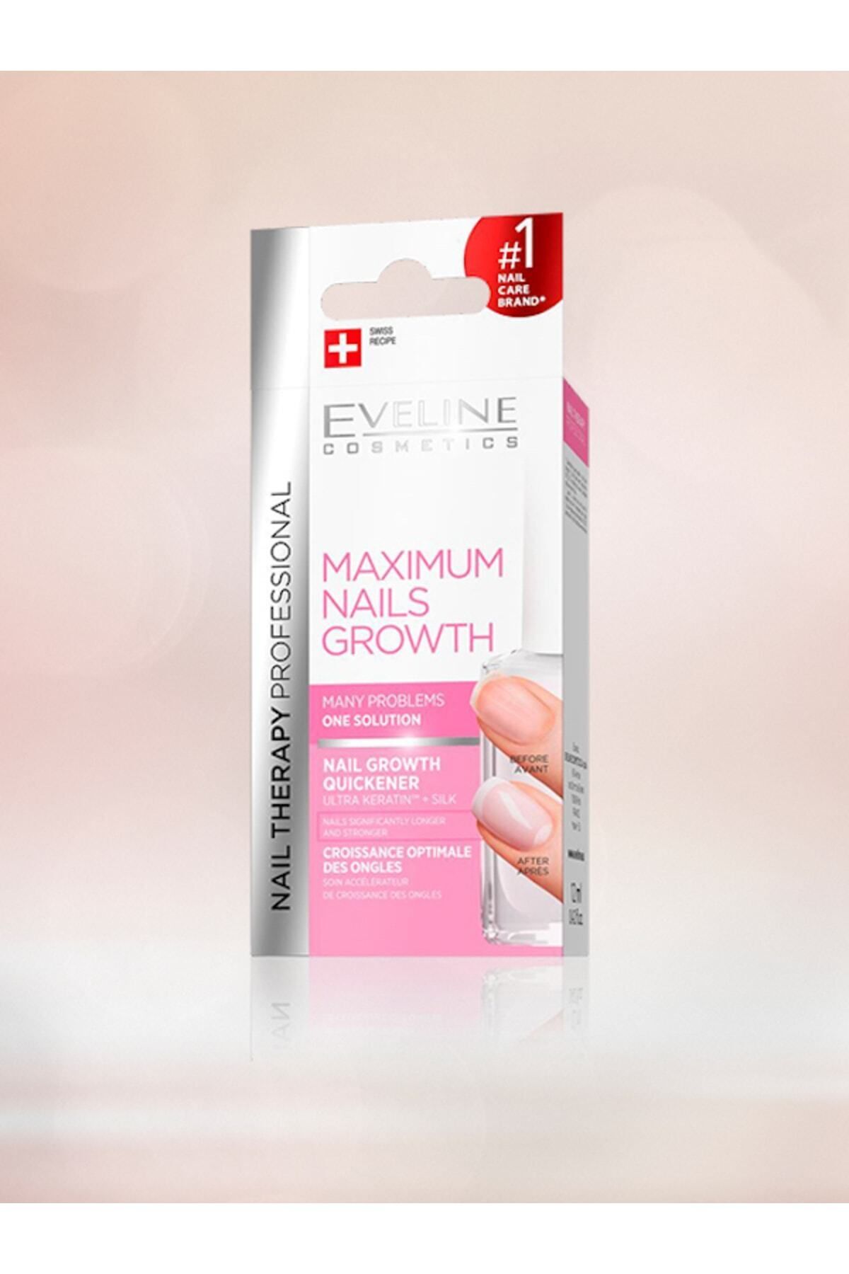 Eveline Hızlı Tırnak Uzatıcı Bakım  12ml-
