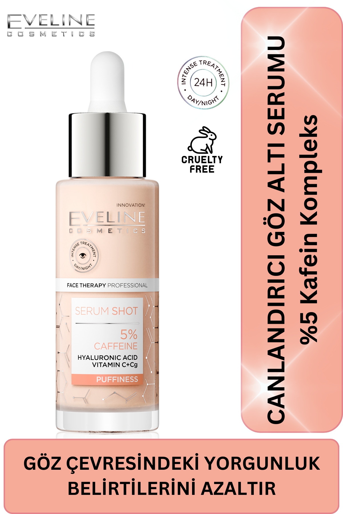 Eveline Göz Çevresi Canlandırıcı 5% Kafein Komplek-