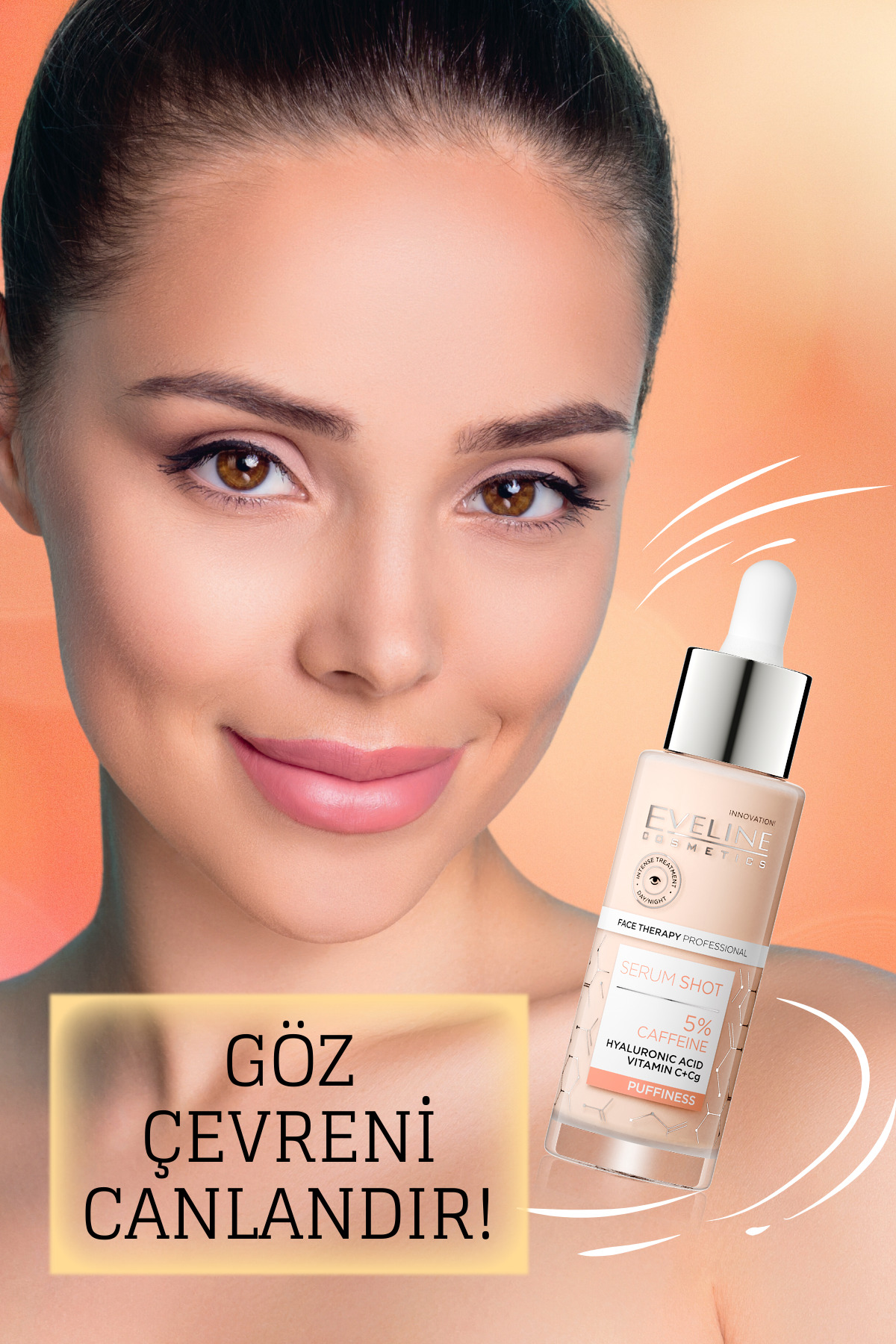 Eveline Göz Çevresi Canlandırıcı 5% Kafein Komplek-