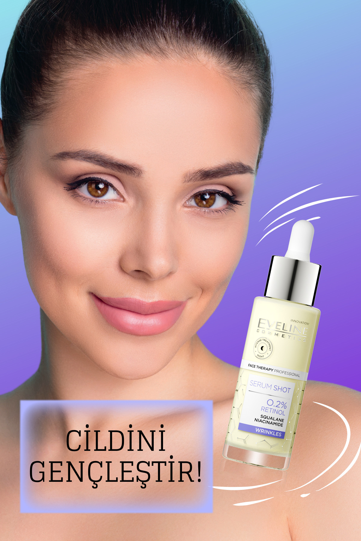 Eveline % 0.2 Retinol + Skualen + Niasinamid Serum-