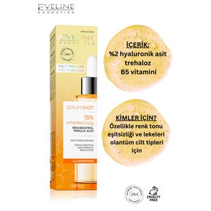 Eveline %15 C+Cg Vitamini + Resveratrol + Ferulik-