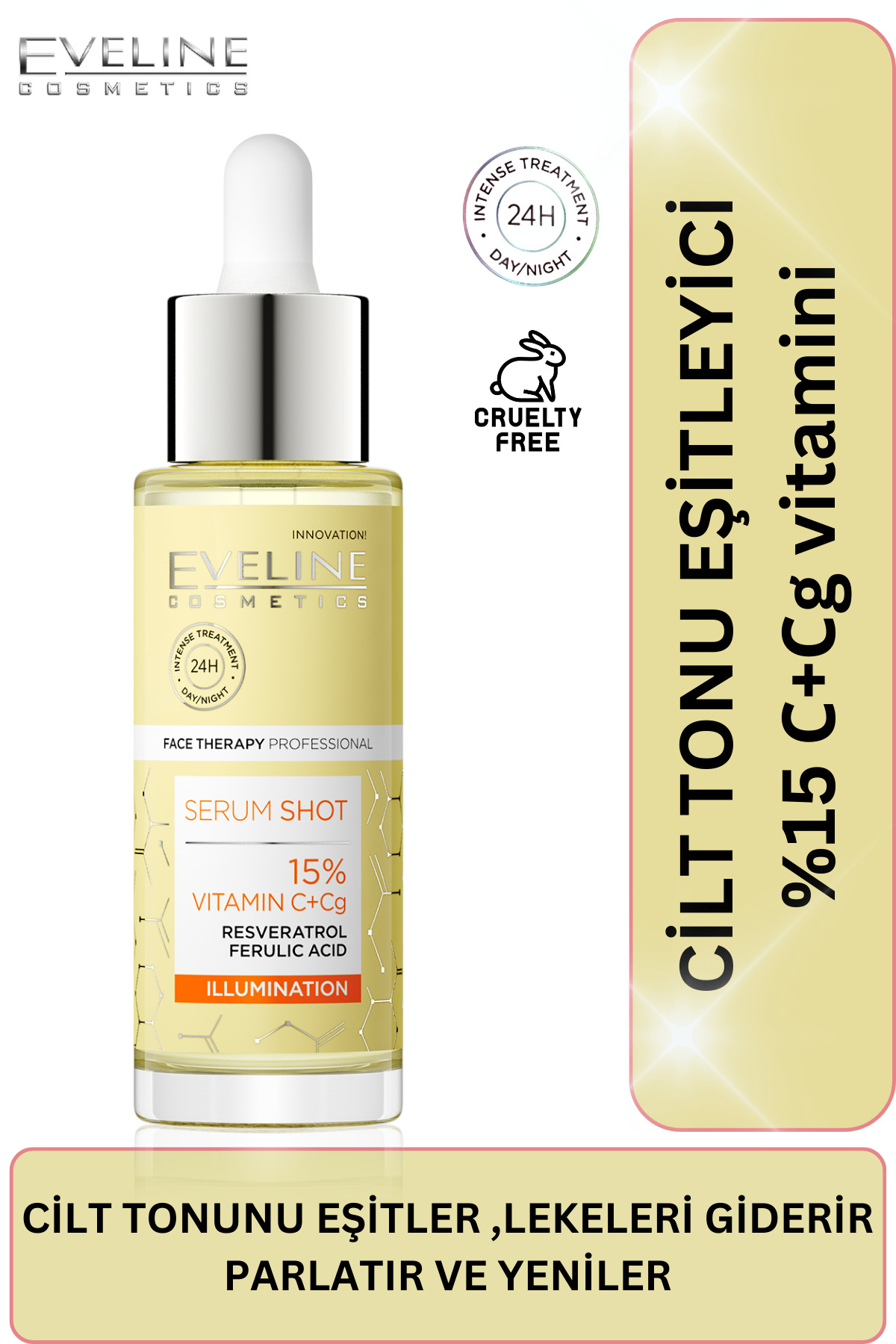 Eveline %15 C+Cg Vitamini + Resveratrol + Ferulik-