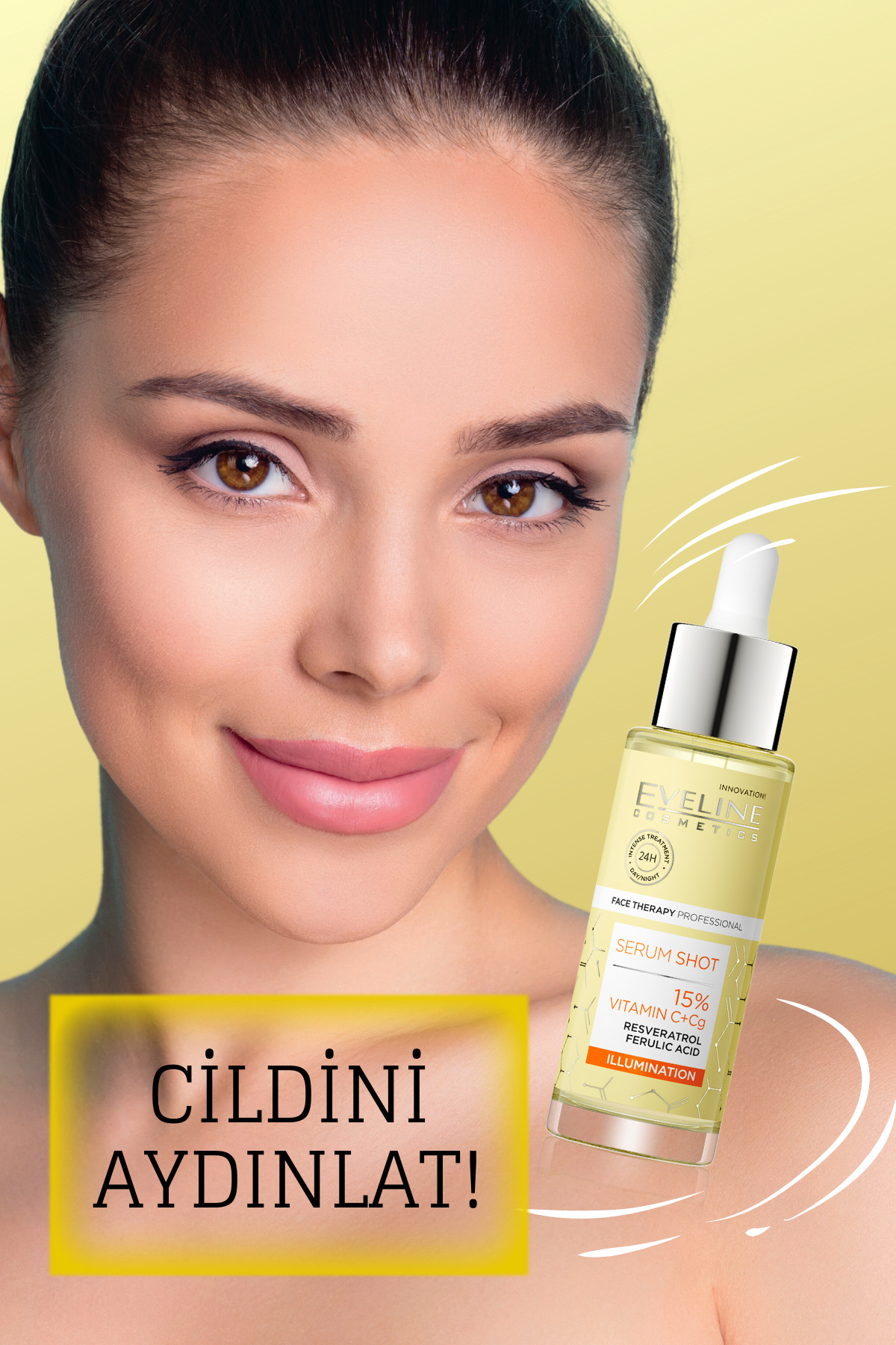 Eveline %15 C+Cg Vitamini + Resveratrol + Ferulik-