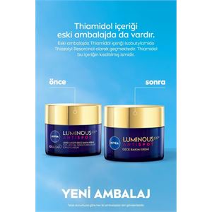 NIVEA CELLULAR LUMINOUS LEKE KARŞITI GECE KREMİ 50ML-