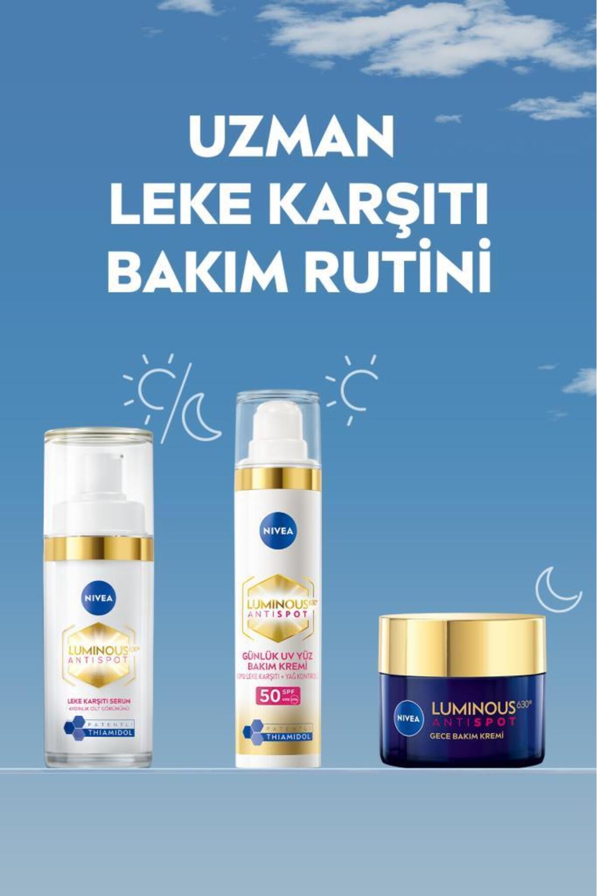 NIVEA CELLULAR LUMINOUS LEKE KARŞITI GECE KREMİ 50ML-