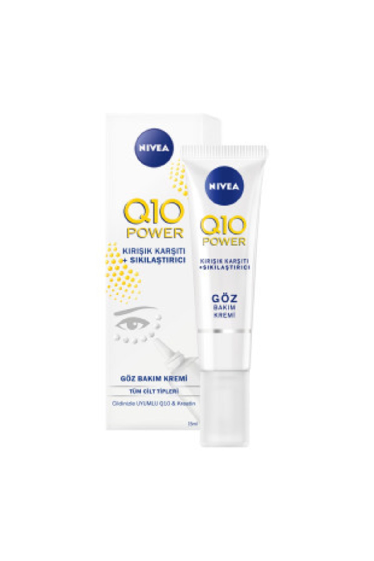 NIVEA Q10 KIRIŞIKLIK KARŞITI GÖZ KREMİ 15ML-
