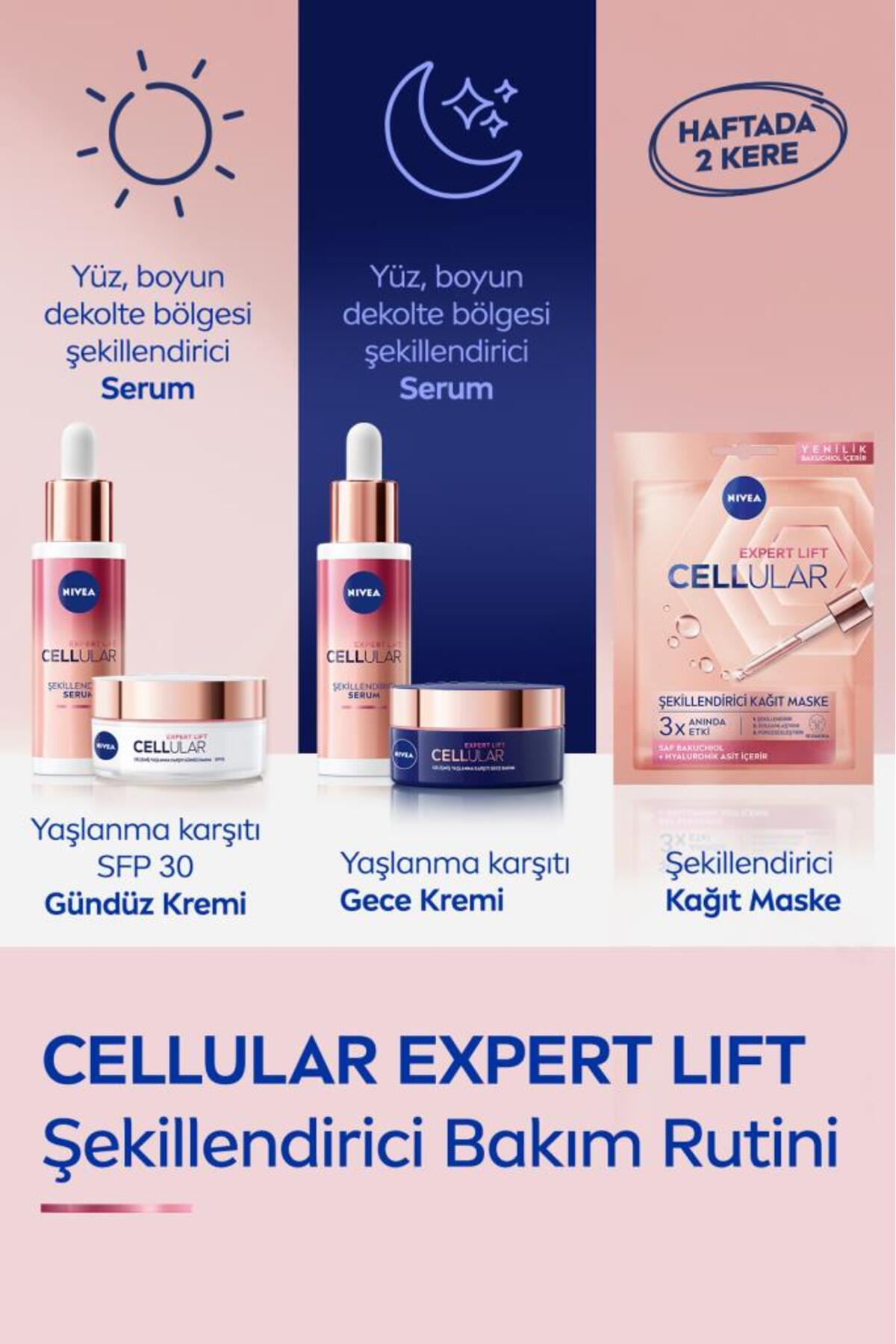 NIVEA HYALURON CELLULAR ŞEKİLLENDİRİCİ GÜND KREMİ-
