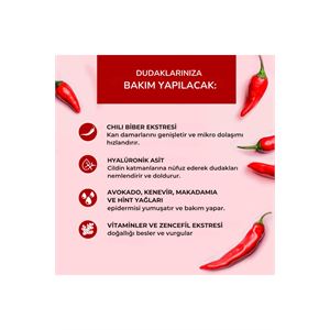 Eveline Oh! My Lips! Biber Ve Hyaluronik Asit Ile-