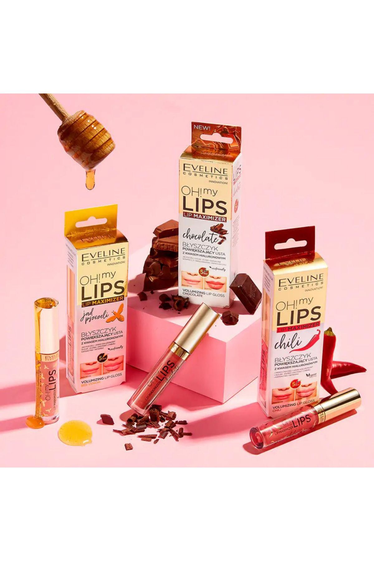 Eveline Oh! My Lips! Biber Ve Hyaluronik Asit Ile-
