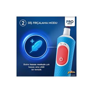 Oral-B Vitality Pro Spiderman Özel Seri Çocuklar İ-