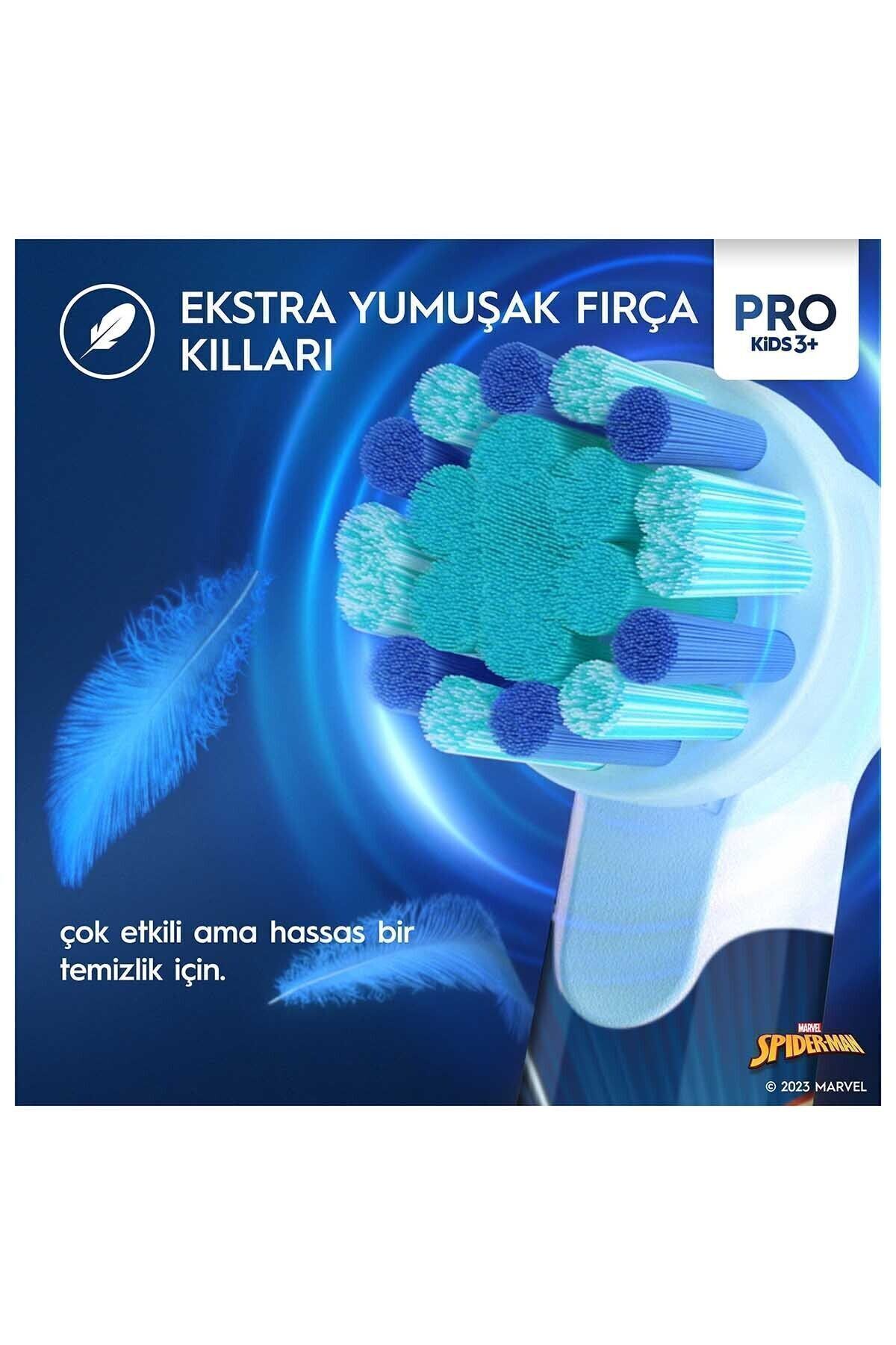 Oral-B Vitality Pro Spiderman Özel Seri Çocuklar İ-