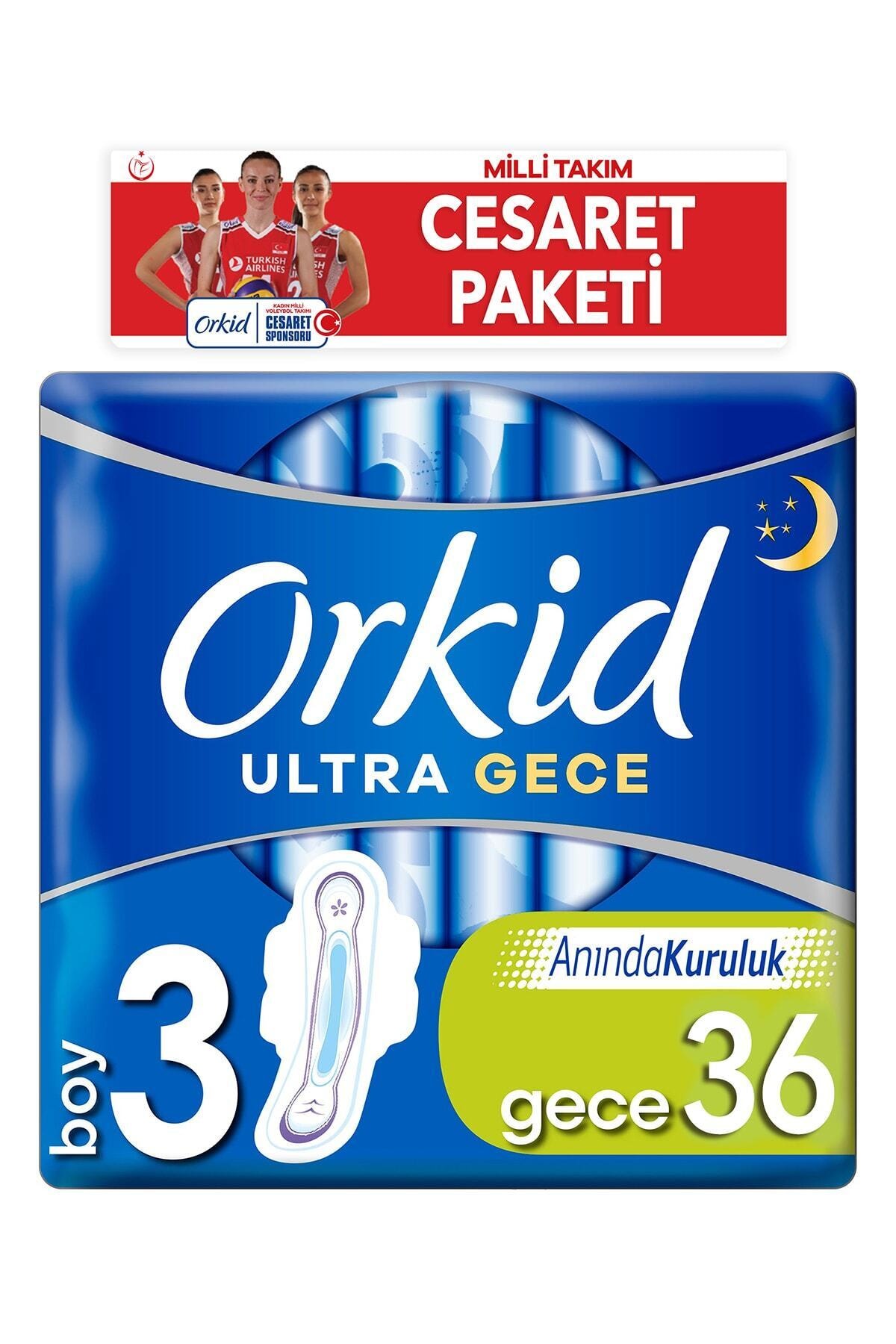 Orkid Ultra Extra Gece 36lı Cesaret Paketi-