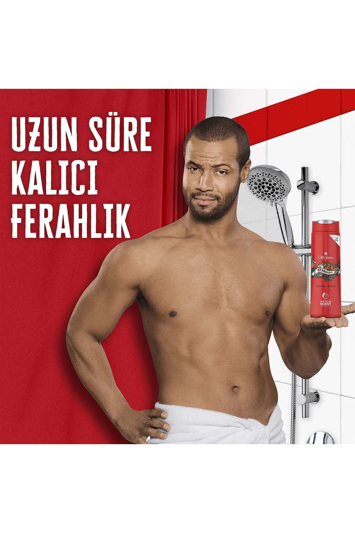 OLD SPİCE DUŞ JELİ & ŞAMPUAN 400 ML BEARGLOVE-