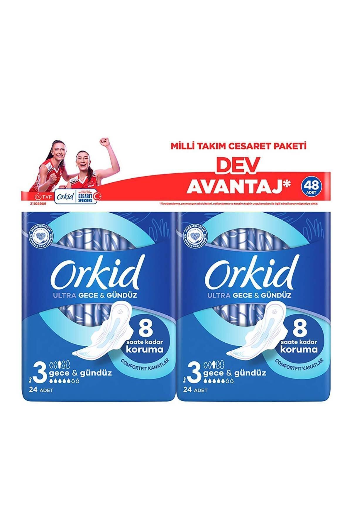 ORKİD ULTRA EXTRA CESARET PAKETİ GECE 48Lİ-