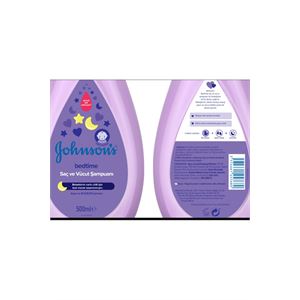 JOHNSONS BABY  BEDTİME ŞAMPUAN 500 ML-