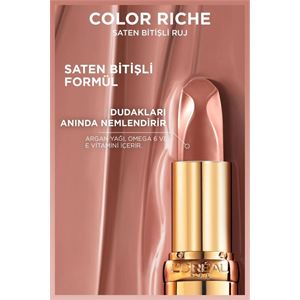 LOreal Paris Color Riche Saten Bitişli Ruj 505-