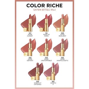 LOreal Paris Color Riche Saten Bitişli Ruj 505-