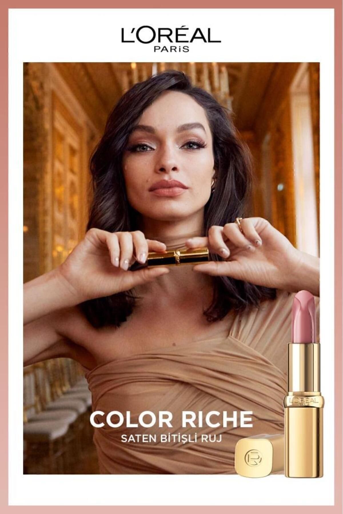 LOreal Paris Color Riche Saten Bitişli Ruj 505-