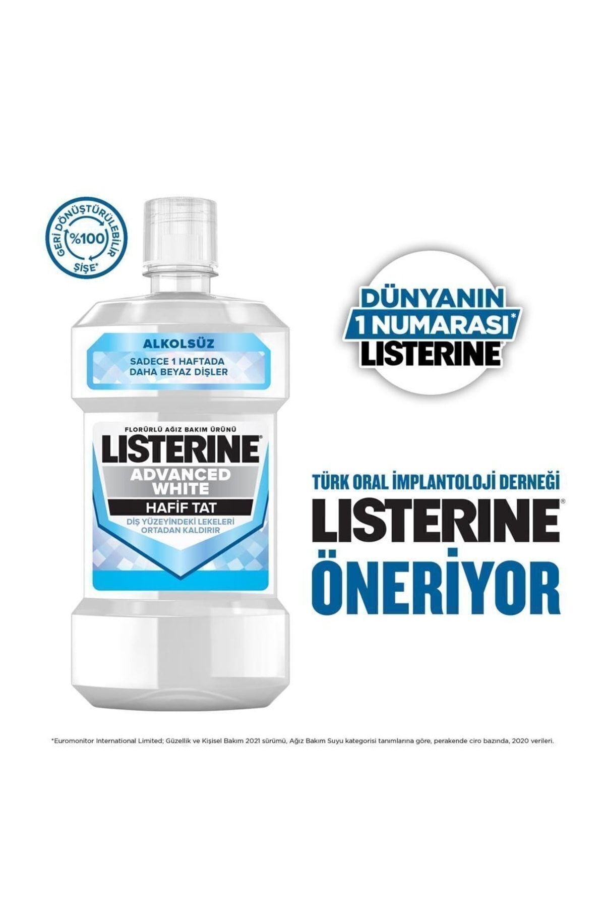 LİSTERİNE ADVANCED WHİTE 500+250-