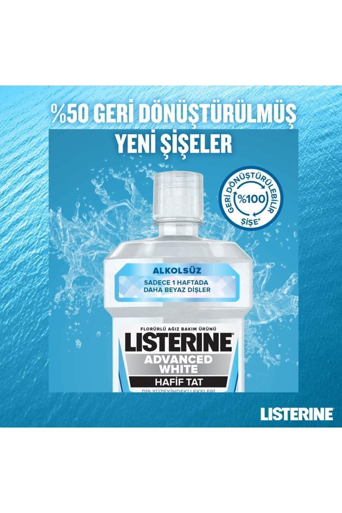LİSTERİNE ADVANCED WHİTE 500+250-