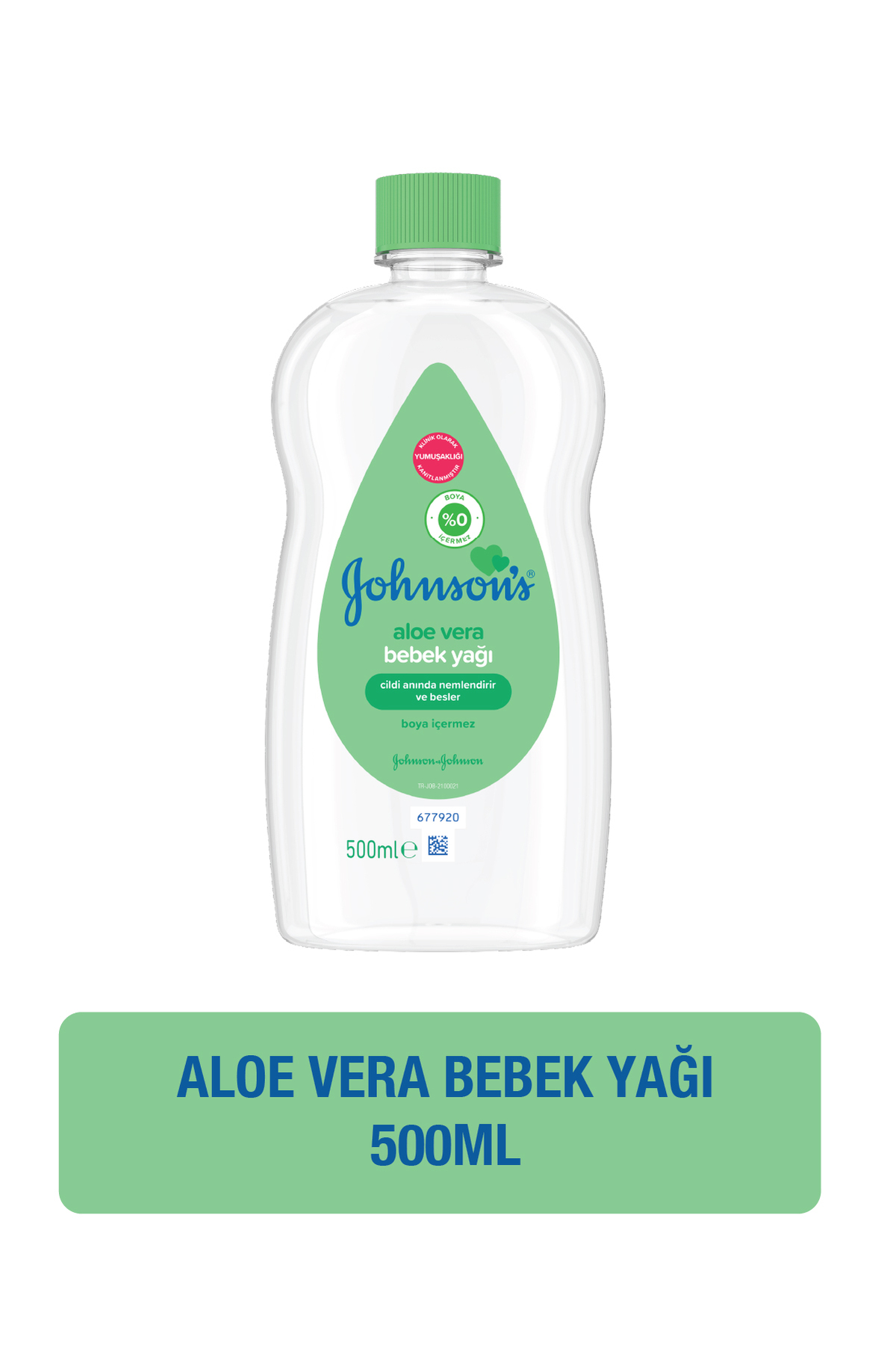 JOHNSONS BABY ALOE VERA BEBEK YAĞI 500 ML-