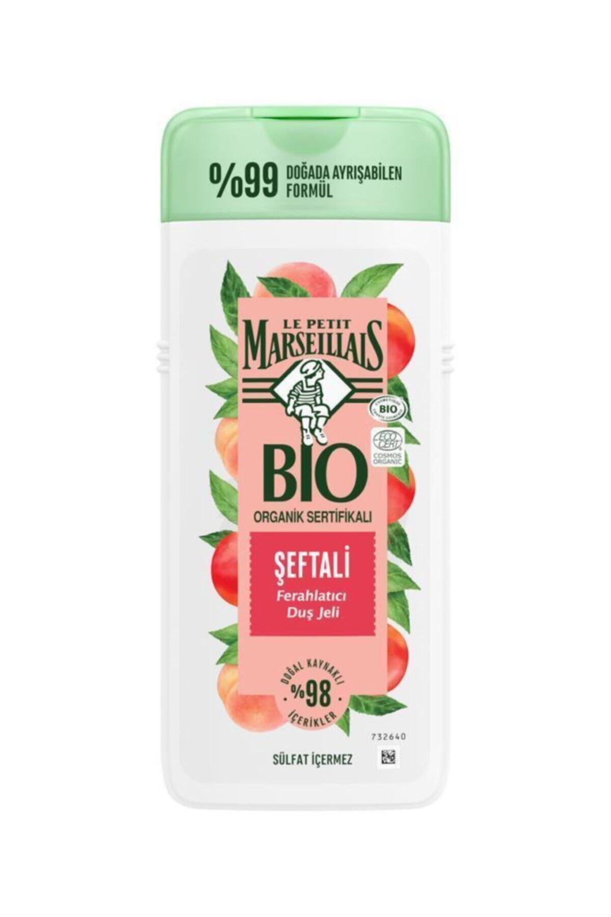 LE PETİT MARSEİLLAİS  BIO ORGANİK SERTİFİKALI ŞEFTALİ DUŞ JELİ 400ML-