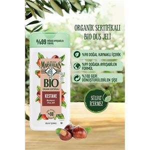 LE PETİT MARSEİLLAİS BIO ORGANİK SERTİFİKALI KESTANE DUŞ JELİ  400ML-