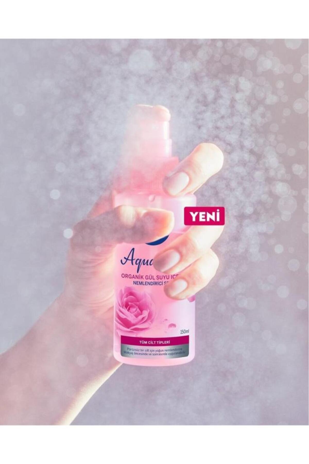 NİVEA AQUA ROSE NEMLENDİRİCİ YÜZ SPREYİ 150ML-