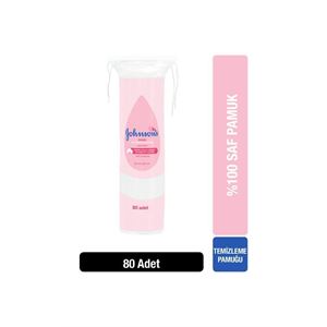 JOHNSONS BEBEK TEMİZLEME PAMUĞU 80 ADET-