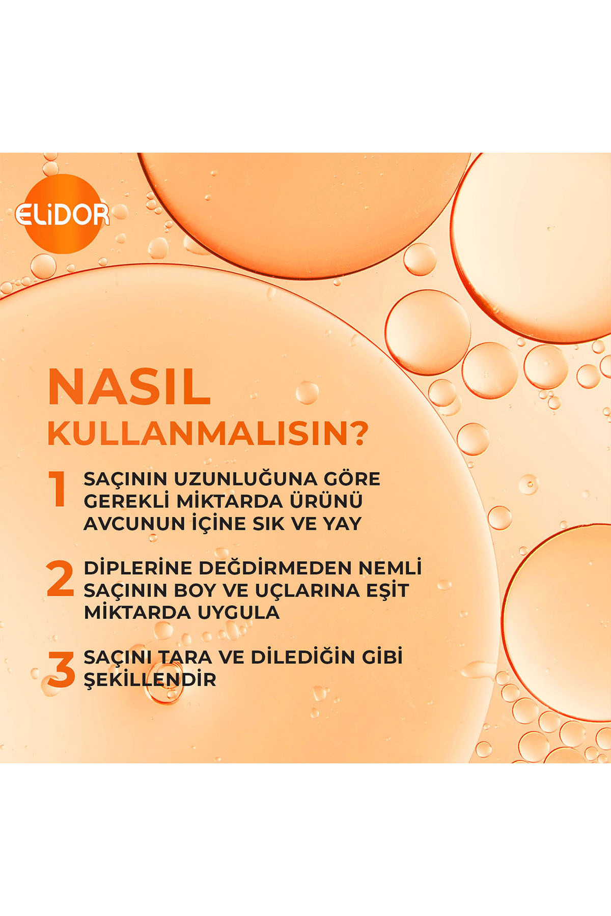 ELİDOR 7/24 KURTARICI SAÇ BAKIM KREMİ ANINDA ONARICI YIPRANMIŞ SAÇLAR 240 ML-