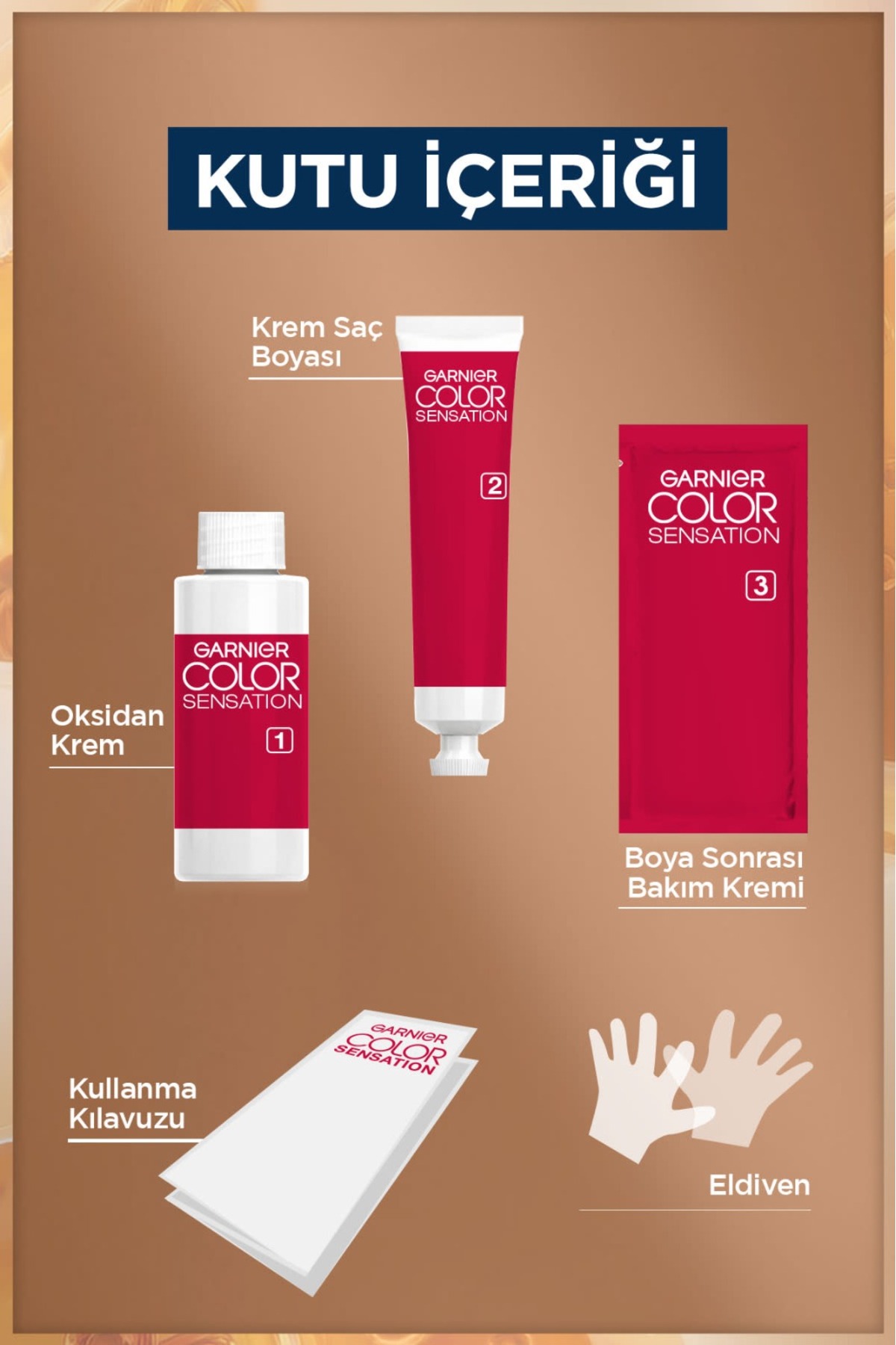 Garnıer Çarpıcı Renkler Color Sensation Saç Boyası HL3 Sarı-