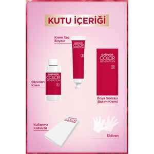 Garnier Çarpıcı Renkler 7.3 Altın Kumral Saç Boyası, Demikit-