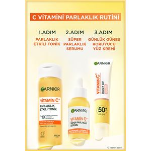 Garnier Vitamin C Parlaklık Etkili Canlandırıcı Tonik Salisilik Asit 120-